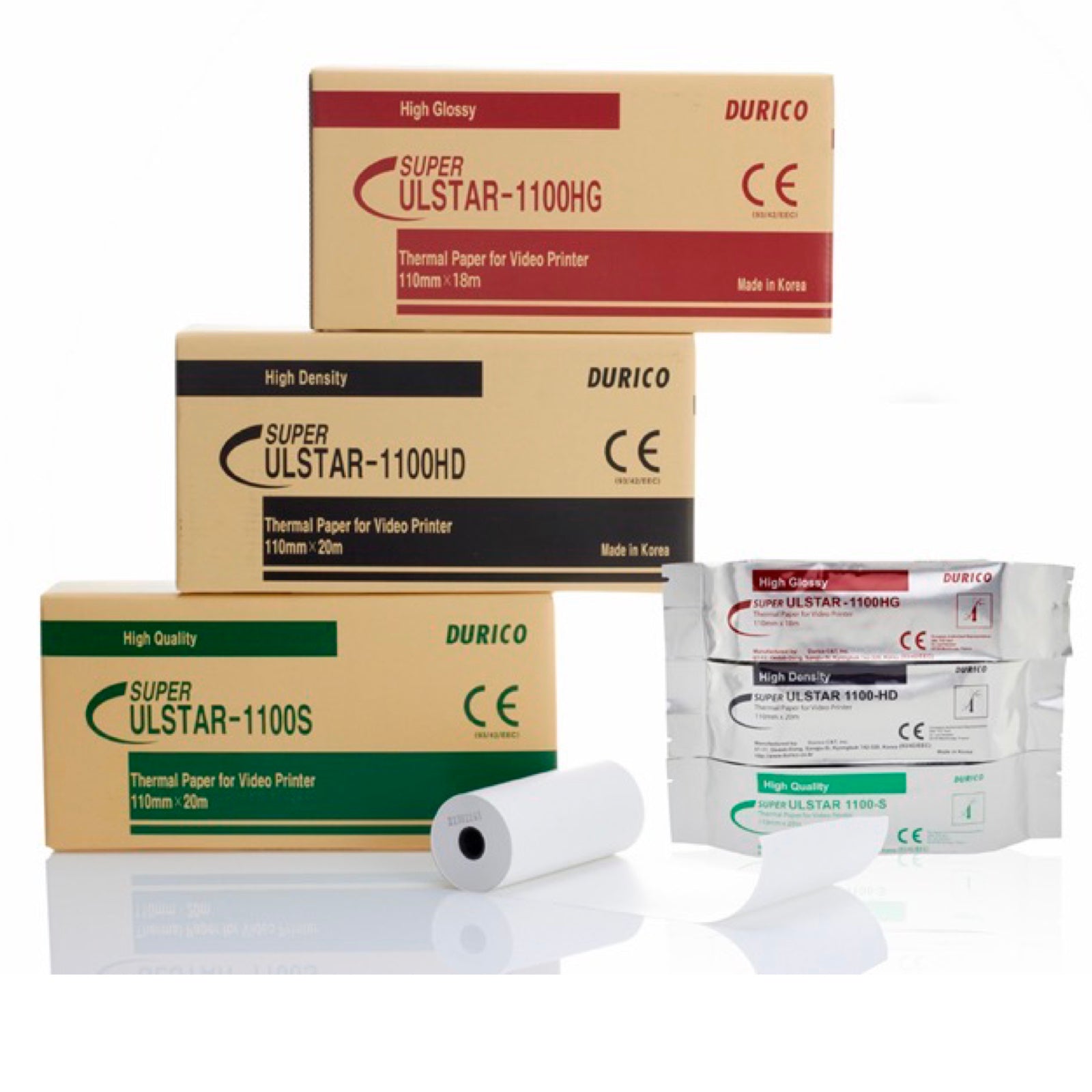Durico ULSTAR-2100HD - High-Density Thermal Paper (5-roll box)